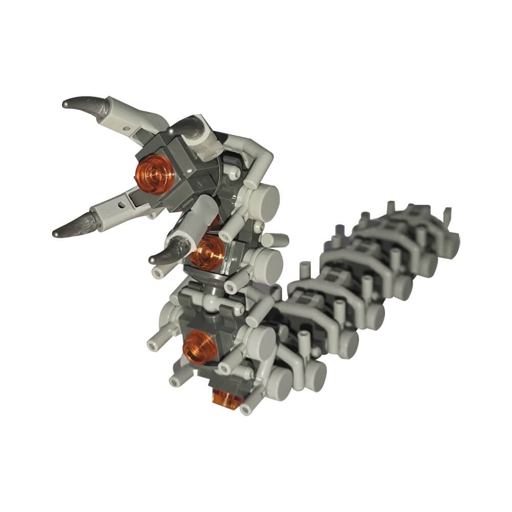 135PCS Mechanical Worm Drone MOC Building Block Bricks |MocPixel