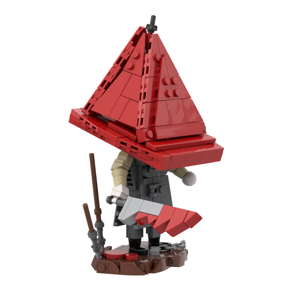 202PCS Silent Hill Pyramid Head MOC Building Block Bricks