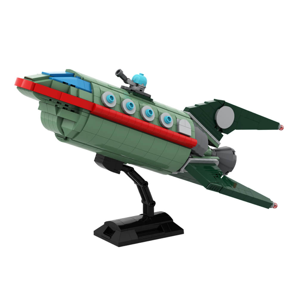 614PCS Planet Express Ship Futurema MOC Building Block Bricks