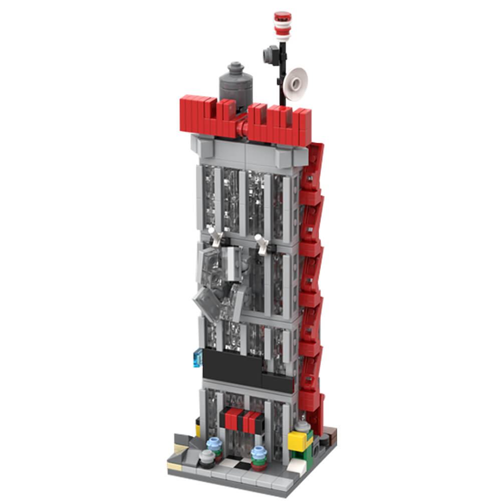 Modular Daily Bugle Legos 551PCS MOC-108982 Mini Modular 76178