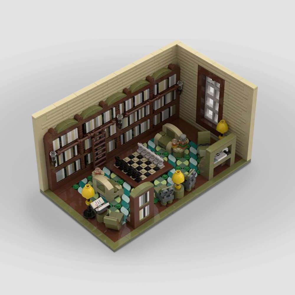 Lego library moc cheap