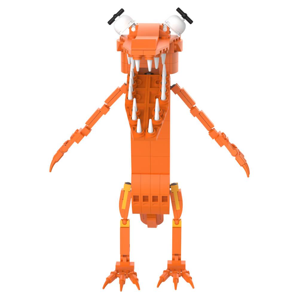 Rainbow Friends Monster Building Blocks MOC Toy Model Game (Orange)