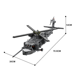 1213PCS MH-60L pave hawk MOC Building Block Bricks |MocPixel 1213PCS MH-60L pave hawk MOC Building Block Bricks |MocPixel - Default Title Lego Block Sets Alternative