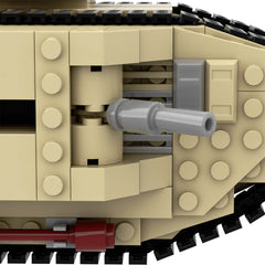 Raider of LostArk Covenant Box & Mark VII Tank - Raider MOC Building Block Bricks |MocPixel Raider of LostArk Covenant Box & Mark VII Tank - Raider MOC Building Block Bricks |MocPixel - Covenant Box Lego Block Sets Alternative