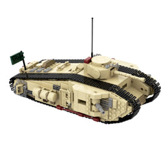 Raider of LostArk Covenant Box & Mark VII Tank - Raider MOC Building Block Bricks |MocPixel Raider of LostArk Covenant Box & Mark VII Tank - Raider MOC Building Block Bricks |MocPixel - Covenant Box Lego Block Sets Alternative