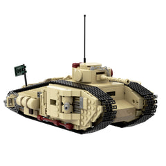 Raider of LostArk Covenant Box & Mark VII Tank - Raider MOC Building Block Bricks |MocPixel Raider of LostArk Covenant Box & Mark VII Tank - Raider MOC Building Block Bricks |MocPixel - Covenant Box Lego Block Sets Alternative