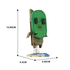 Korok Yahaha-Zelda Series 2 MOC Building Block Bricks |MocPixel Korok Yahaha-Zelda Series 2 MOC Building Block Bricks |MocPixel - 98PCS Lego Block Sets Alternative