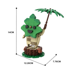Korok Yahaha-Zelda Series 2 MOC Building Block Bricks |MocPixel Korok Yahaha-Zelda Series 2 MOC Building Block Bricks |MocPixel - 112PCS Lego Block Sets Alternative