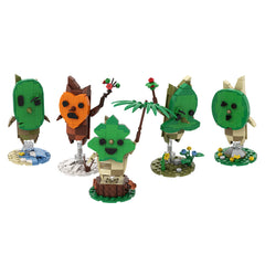 Korok Yahaha-Zelda Series 2 MOC Building Block Bricks |MocPixel Korok Yahaha-Zelda Series 2 MOC Building Block Bricks |MocPixel - 5 Sets Combo Lego Block Sets Alternative