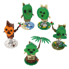 Korok Yahaha-Zelda Series 2 MOC Building Block Bricks |MocPixel Korok Yahaha-Zelda Series 2 MOC Building Block Bricks |MocPixel - 5 Sets Combo Lego Block Sets Alternative