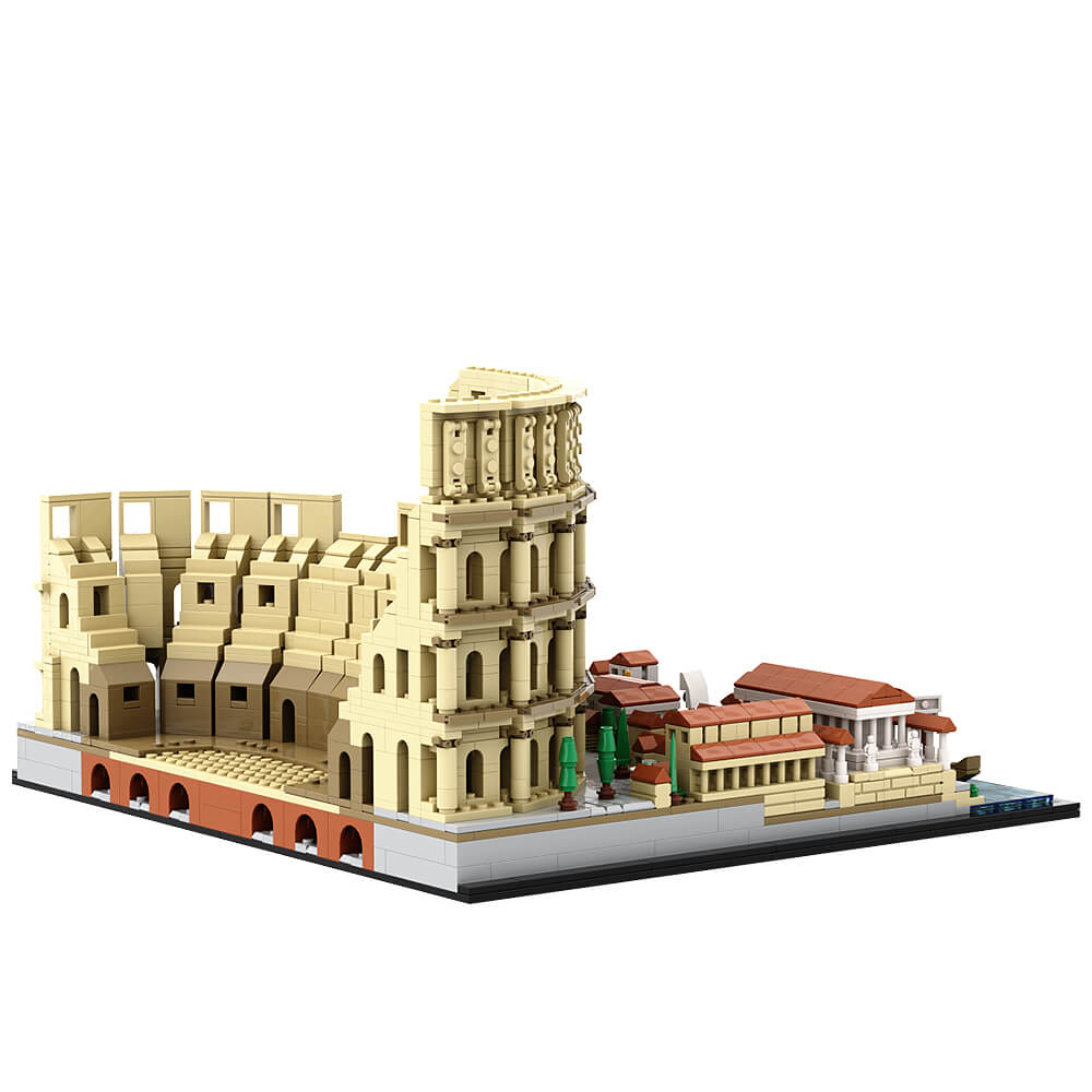 2423PCS Rome Colosseum MOC Building Block Bricks |MocPixel 2423PCS Rome Colosseum MOC Building Block Bricks |MocPixel - Default Title Lego Block Sets Alternative