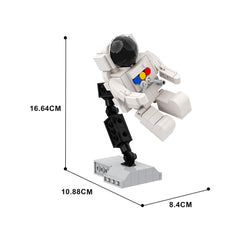 153PCS Mini Astronaut MOC Building Block Bricks |MocPixel 153PCS Mini Astronaut MOC Building Block Bricks |MocPixel - Default Title Lego Block Sets Alternative