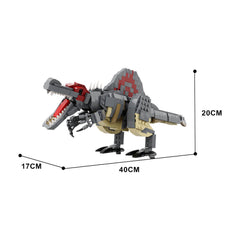 585PCS Spinosaurus Scale MOC Building Block Bricks |MocPixel 585PCS Spinosaurus Scale MOC Building Block Bricks |MocPixel - Default Title Lego Block Sets Alternative