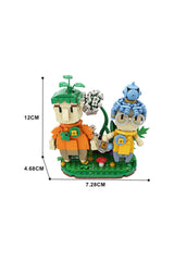 It Takes Two Cody& May Puppet with Garden MOC Building Block Bricks |MocPixel It Takes Two Cody& May Puppet with Garden MOC Building Block Bricks |MocPixel - MAMA+PAPA+Garden Lego Block Sets Alternative