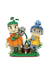 It Takes Two Cody& May Puppet with Garden MOC Building Block Bricks |MocPixel It Takes Two Cody& May Puppet with Garden MOC Building Block Bricks |MocPixel - MAMA+PAPA+Garden Lego Block Sets Alternative