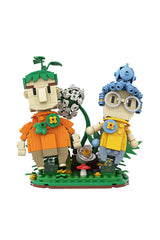 It Takes Two Cody& May Puppet with Garden MOC Building Block Bricks |MocPixel It Takes Two Cody& May Puppet with Garden MOC Building Block Bricks |MocPixel - MAMA+PAPA+Garden Lego Block Sets Alternative