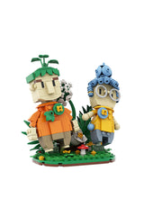 It Takes Two Cody& May Puppet with Garden MOC Building Block Bricks |MocPixel It Takes Two Cody& May Puppet with Garden MOC Building Block Bricks |MocPixel - MAMA+PAPA+Garden Lego Block Sets Alternative