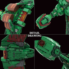 Klingon Bird of Prey MOC Building Block Bricks |MocPixel Klingon Bird of Prey MOC Building Block Bricks |MocPixel - Mini Size(100PCS) Lego Block Sets Alternative