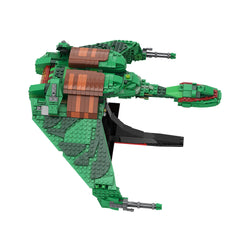 Klingon Bird of Prey MOC Building Block Bricks |MocPixel Klingon Bird of Prey MOC Building Block Bricks |MocPixel - Mini Size(100PCS) Lego Block Sets Alternative