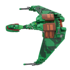 Klingon Bird of Prey MOC Building Block Bricks |MocPixel Klingon Bird of Prey MOC Building Block Bricks |MocPixel - Mini Size(100PCS) Lego Block Sets Alternative
