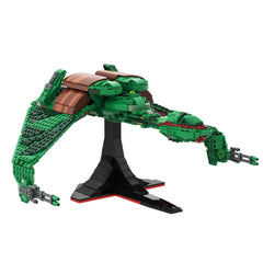 Klingon Bird of Prey MOC Building Block Bricks |MocPixel Klingon Bird of Prey MOC Building Block Bricks |MocPixel - Mini Size(100PCS) Lego Block Sets Alternative