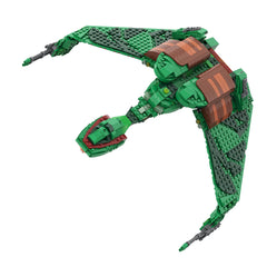 Klingon Bird of Prey MOC Building Block Bricks |MocPixel Klingon Bird of Prey MOC Building Block Bricks |MocPixel - Mini Size(100PCS) Lego Block Sets Alternative