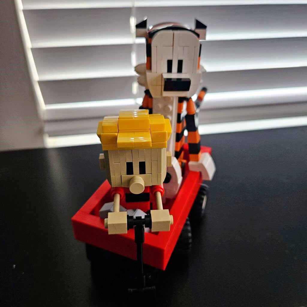 423PCS Calvin And Hobbes MOC Building Block Bricks |MocPixel 423PCS Calvin And Hobbes MOC Building Block Bricks |MocPixel - Default Title Lego Block Sets Alternative