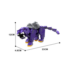 468PCS Masters of The Universe (He-Man) Battle Cat & Panthor MOC Building Block Bricks |MocPixel 468PCS Masters of The Universe (He-Man) Battle Cat & Panthor MOC Building Block Bricks |MocPixel - Default Title Lego Block Sets Alternative