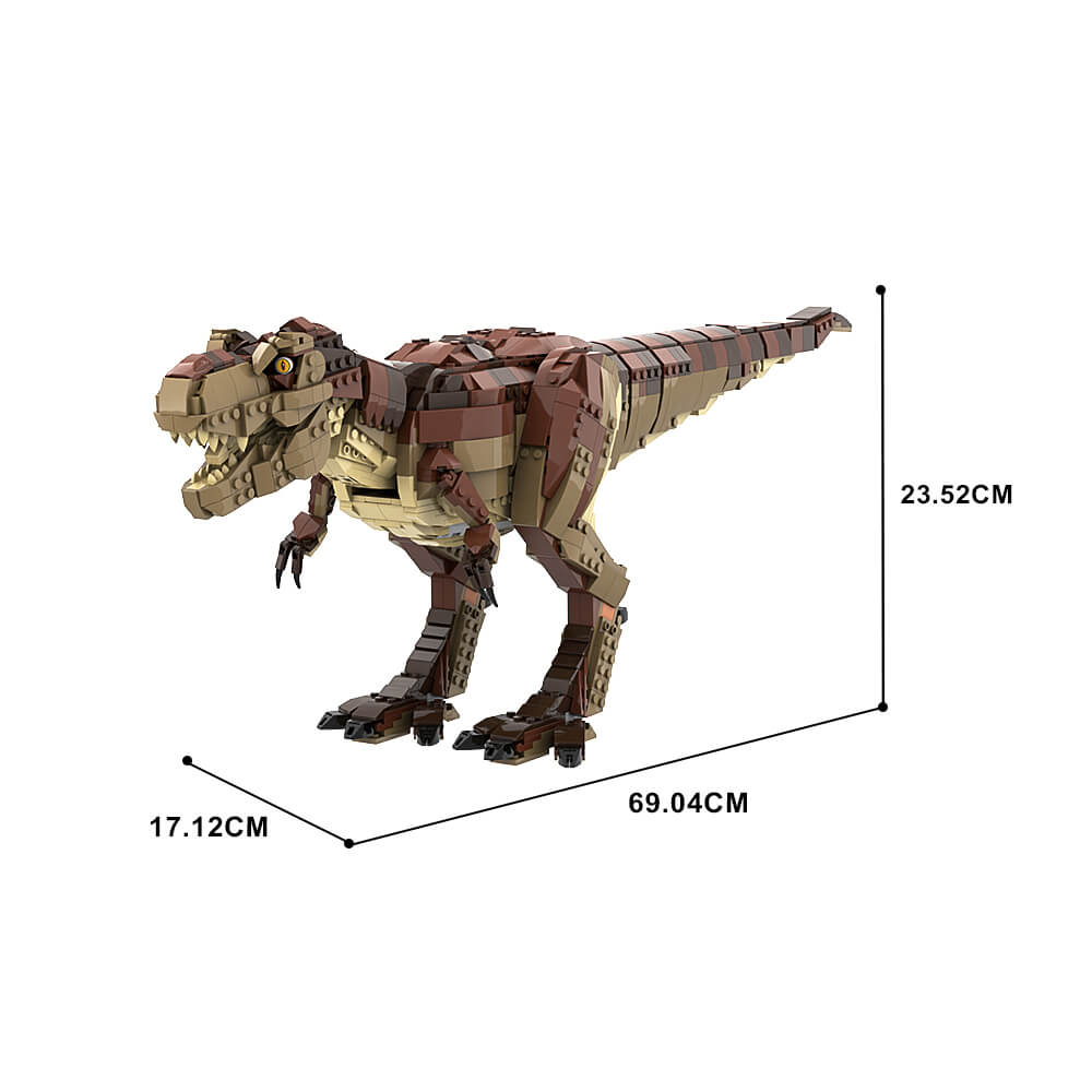 1508PCS 75936 T. Rex Replacement Alternative MOC Building Block Bricks |MocPixel 1508PCS 75936 T. Rex Replacement Alternative MOC Building Block Bricks |MocPixel - Default Title Lego Block Sets Alternative