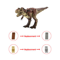 1508PCS 75936 T. Rex Replacement Alternative MOC Building Block Bricks |MocPixel 1508PCS 75936 T. Rex Replacement Alternative MOC Building Block Bricks |MocPixel - Default Title Lego Block Sets Alternative