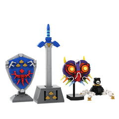 Link Figure &Mini Collection - Master Sword/ Shield/ Guardians/ Majora's Mask - ZeIda MOC Building Block Bricks |MocPixel Link Figure &Mini Collection - Master Sword/ Shield/ Guardians/ Majora's Mask - ZeIda MOC Building Block Bricks |MocPixel - Both Link Figures+EQUIP Collection Lego Block Sets Alternative