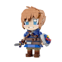 Link Figure &Mini Collection - Master Sword/ Shield/ Guardians/ Majora's Mask - ZeIda MOC Building Block Bricks |MocPixel Link Figure &Mini Collection - Master Sword/ Shield/ Guardians/ Majora's Mask - ZeIda MOC Building Block Bricks |MocPixel - Both Link Figures+EQUIP Collection Lego Block Sets Alternative
