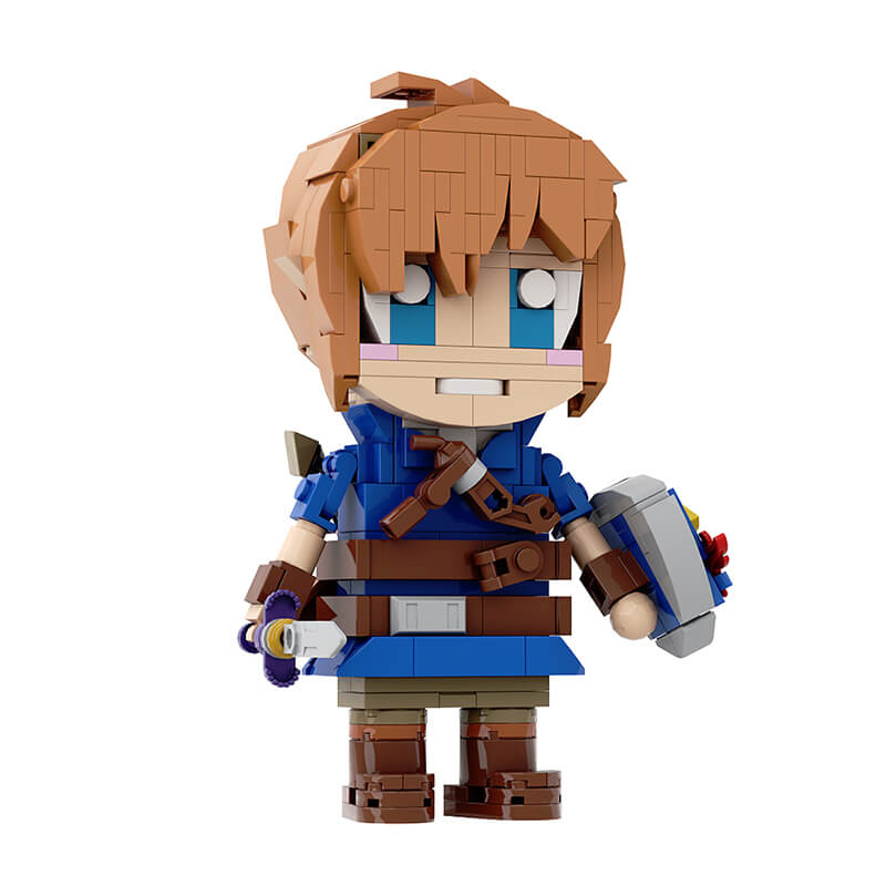 Link Figure &Mini Collection - Master Sword/ Shield/ Guardians/ Majora's Mask - ZeIda MOC Building Block Bricks |MocPixel Link Figure &Mini Collection - Master Sword/ Shield/ Guardians/ Majora's Mask - ZeIda MOC Building Block Bricks |MocPixel - Both Link Figures+EQUIP Collection Lego Block Sets Alternative