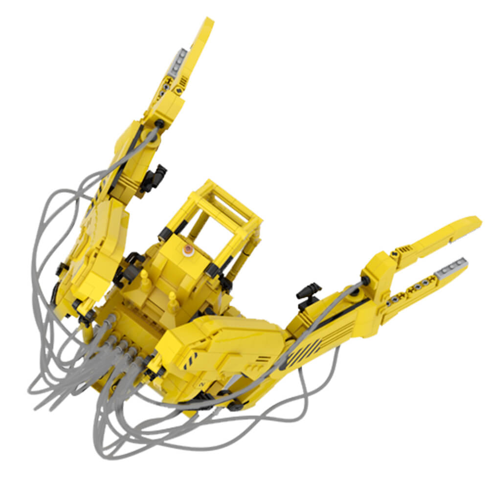 1706PCS Ripleys Powerloader From Aliens 2 MOC Building Block Bricks |MocPixel
