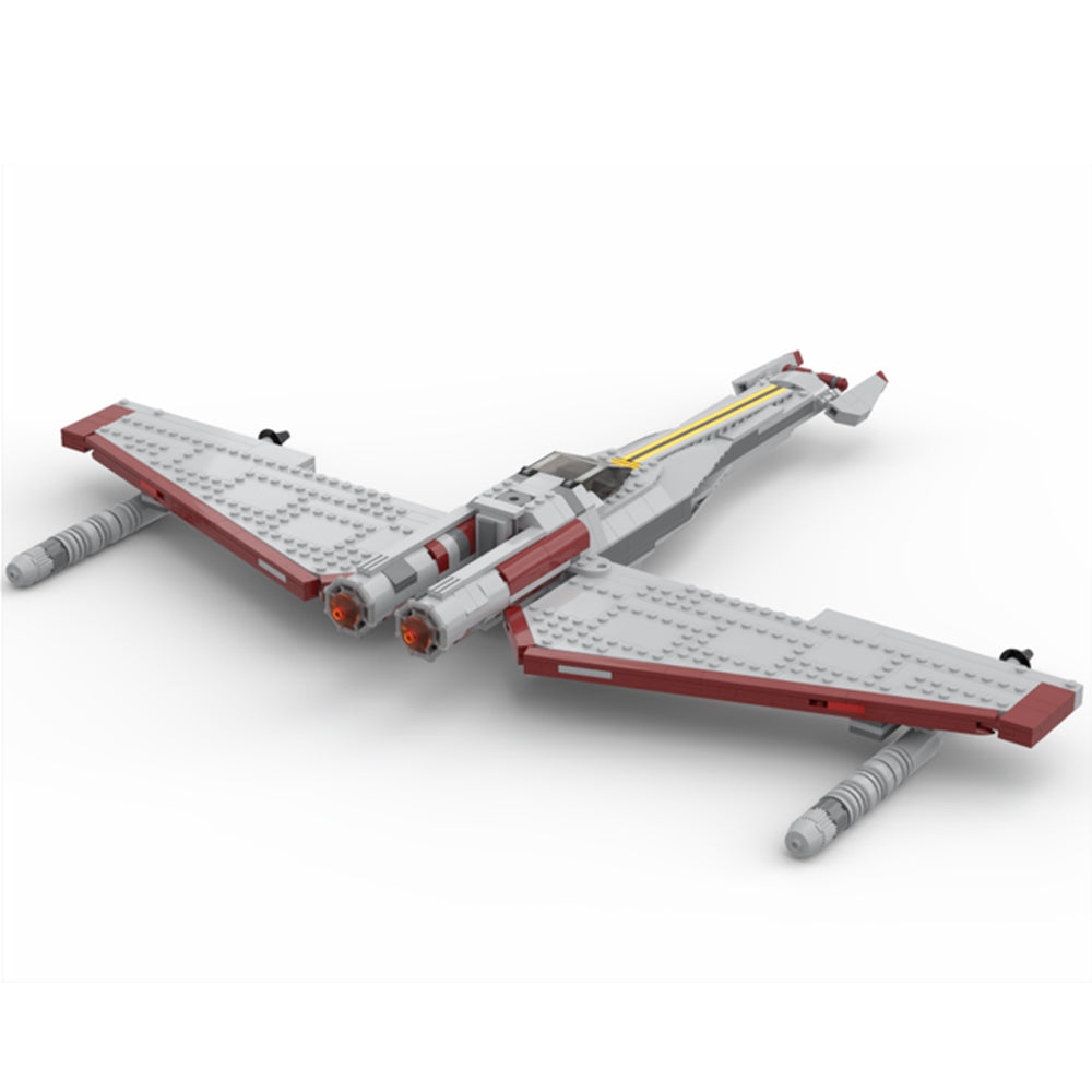 671PCS Republic Striker-Class Starfighter MOC Building Block Bricks |MocPixel 671PCS Republic Striker-Class Starfighter MOC Building Block Bricks |MocPixel - Default Title Lego Block Sets Alternative