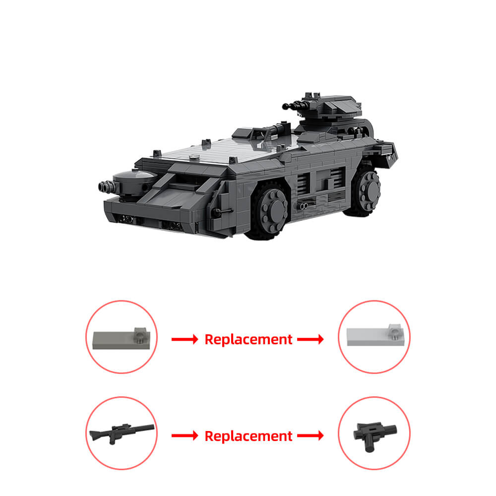 776PCS Aliens M577 APC MOC Building Block Bricks |MocPixel 776PCS Aliens M577 APC MOC Building Block Bricks |MocPixel - Default Title Lego Block Sets Alternative