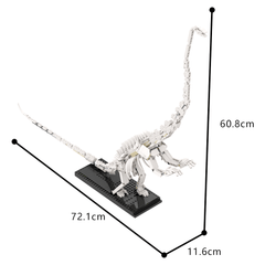 713PCS 21320: Barosaurus Skeleton MOC Building Block Bricks |MocPixel Lego alternative store MOC-154998

