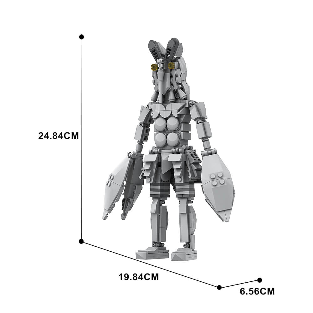 417PCS Alien Baltan MOC Building Block Bricks |MocPixel 417PCS Alien Baltan MOC Building Block Bricks |MocPixel - Default Title Lego Block Sets Alternative