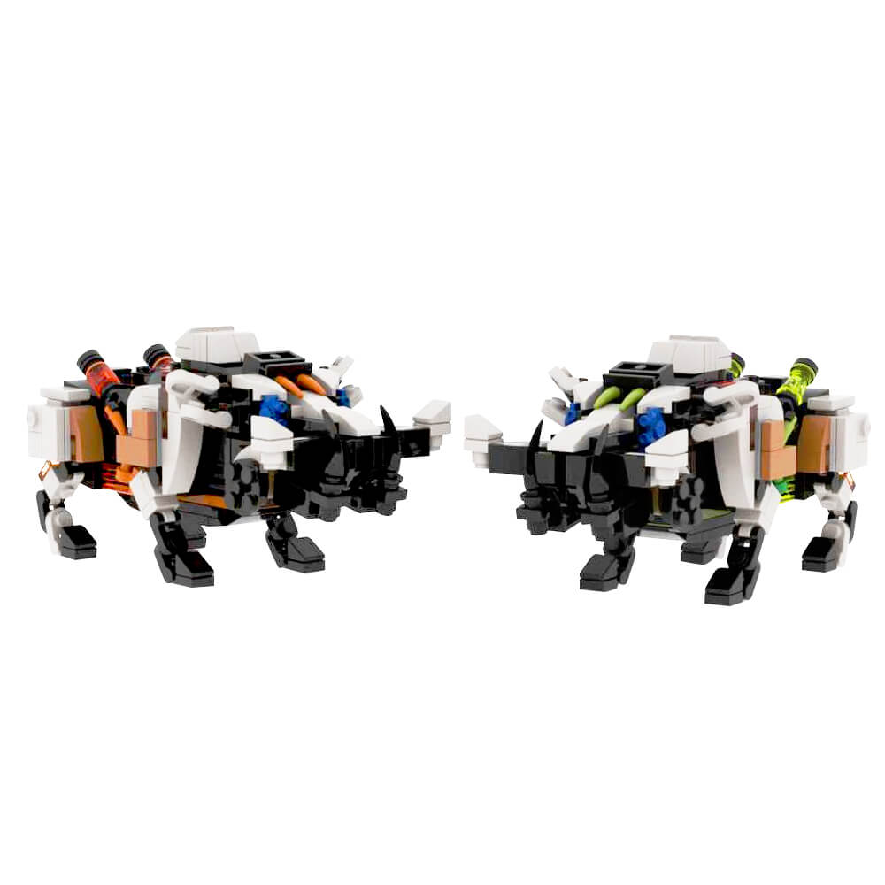594PCS LG Fire And Acid Bristlebacks From Horizon Forbidden West MOC Building Block Bricks |MocPixel 594PCS LG Fire And Acid Bristlebacks From Horizon Forbidden West MOC Building Block Bricks |MocPixel - Default Title Lego Block Sets Alternative