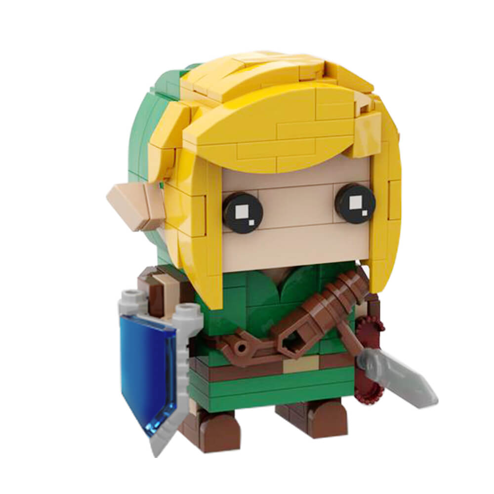 187PCS Link Brickhead MOC Building Block Bricks |MocPixel 187PCS Link Brickhead MOC Building Block Bricks |MocPixel - Default Title Lego Block Sets Alternative