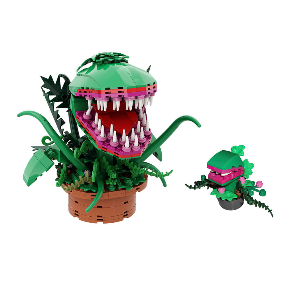 Little Shop of Horrors Audrey II DIY Building Block Bricks