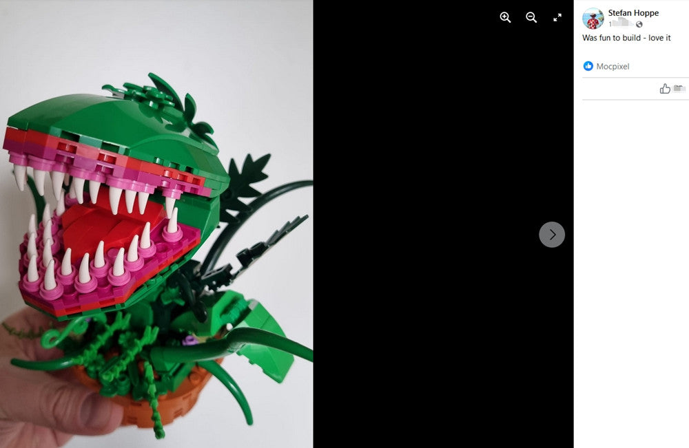Little Shop of Horrors Audrey II MOC Building Block Bricks |MocPixel Little Shop of Horrors Audrey II MOC Building Block Bricks |MocPixel - Big Size+Small Size Lego Block Sets Alternative