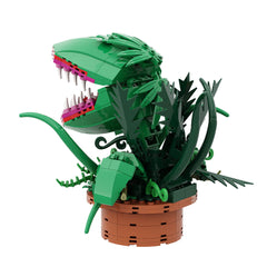 Little Shop of Horrors Audrey II MOC Building Block Bricks |MocPixel Little Shop of Horrors Audrey II MOC Building Block Bricks |MocPixel - Big Size+Small Size Lego Block Sets Alternative