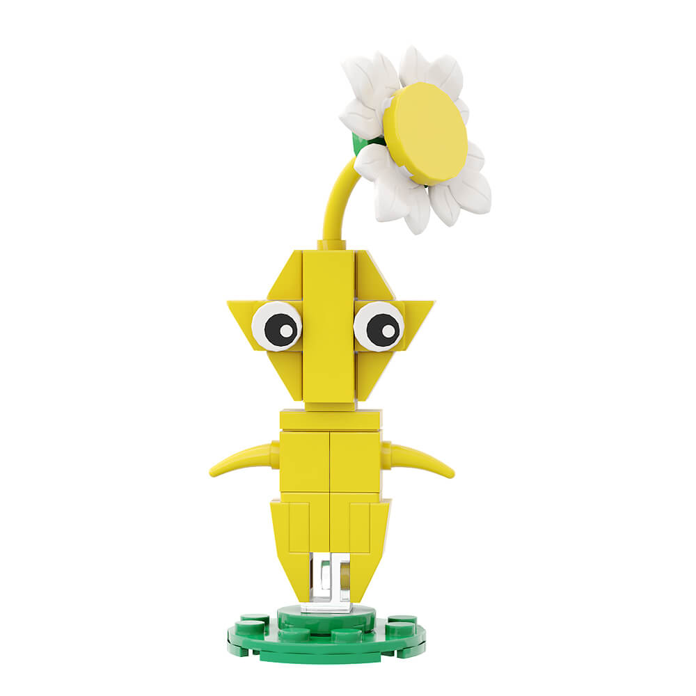 Captain Olimar - Pikmin MOC Building Block Bricks |MocPixel Captain Olimar - Pikmin MOC Building Block Bricks |MocPixel - Olimar+ 8*Pikmin + Bulbmin& Dog Lego Block Sets Alternative