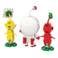 Captain Olimar - Pikmin MOC Building Block Bricks |MocPixel Captain Olimar - Pikmin MOC Building Block Bricks |MocPixel - Olimar+ 8*Pikmin + Bulbmin& Dog Lego Block Sets Alternative