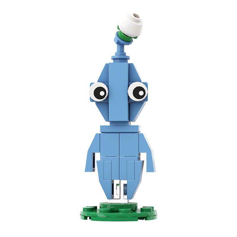 Captain Olimar - Pikmin MOC Building Block Bricks |MocPixel Captain Olimar - Pikmin MOC Building Block Bricks |MocPixel - Olimar+ 8*Pikmin + Bulbmin& Dog Lego Block Sets Alternative