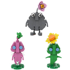 Captain Olimar - Pikmin MOC Building Block Bricks |MocPixel Captain Olimar - Pikmin MOC Building Block Bricks |MocPixel - Olimar+ 8*Pikmin + Bulbmin& Dog Lego Block Sets Alternative