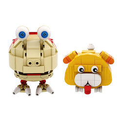 Captain Olimar - Pikmin MOC Building Block Bricks |MocPixel Captain Olimar - Pikmin MOC Building Block Bricks |MocPixel - Olimar+ 8*Pikmin + Bulbmin& Dog Lego Block Sets Alternative