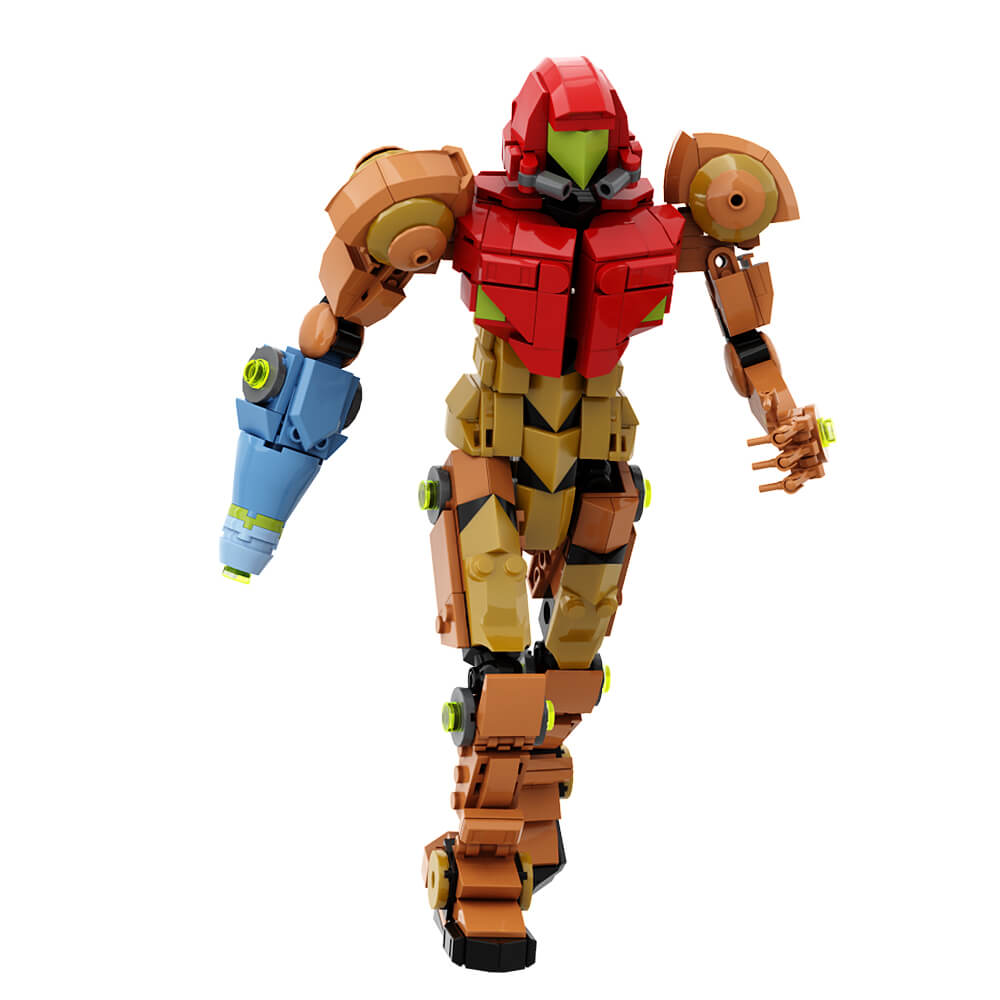 425PCS Power Suit Metroid - Samus Aran MOC Building Block Bricks |MocPixel 425PCS Power Suit Metroid - Samus Aran MOC Building Block Bricks |MocPixel - Default Title Lego Block Sets Alternative