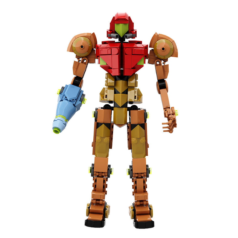 425PCS Power Suit Metroid - Samus Aran MOC Building Block Bricks |MocPixel 425PCS Power Suit Metroid - Samus Aran MOC Building Block Bricks |MocPixel - Default Title Lego Block Sets Alternative